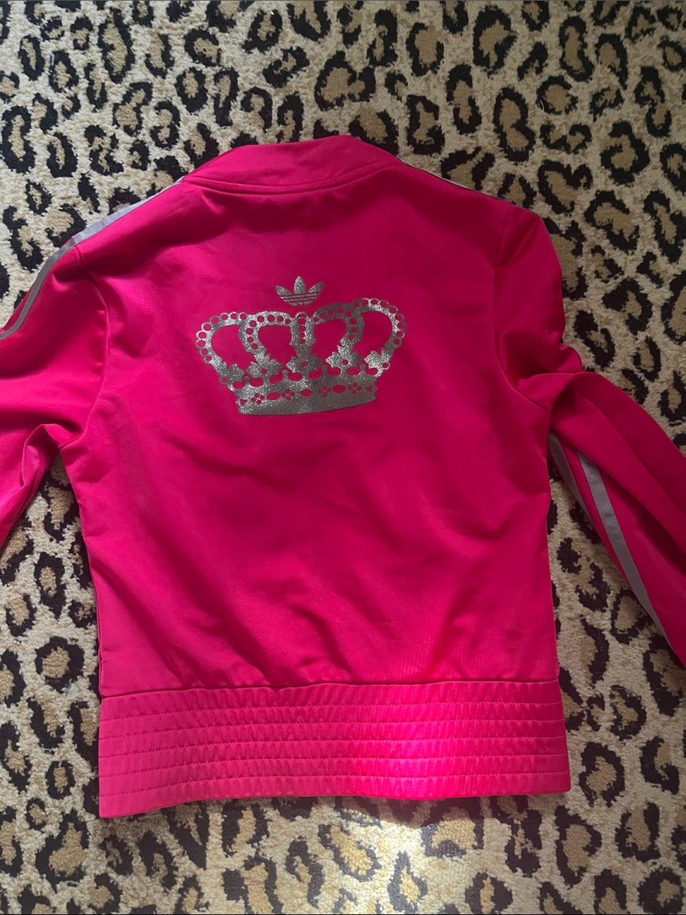 Adidas Hot Pink Track Jacket - Picture 3 of 4